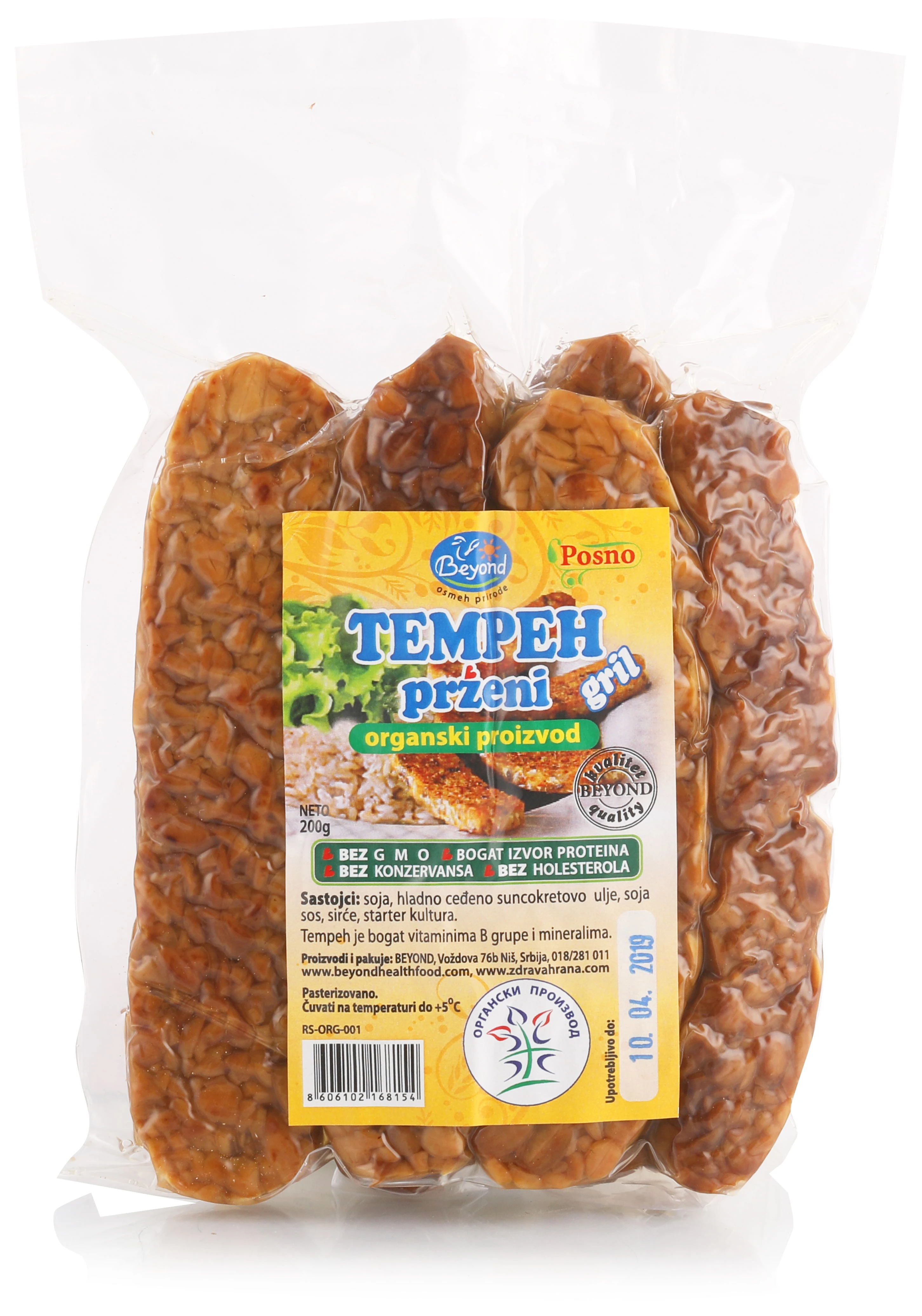 Prženi tempeh (organski proizvod) 200 g Beyond